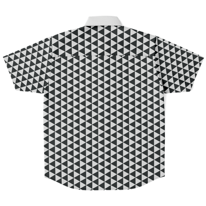 White Uroko Button Down - Oni Threads