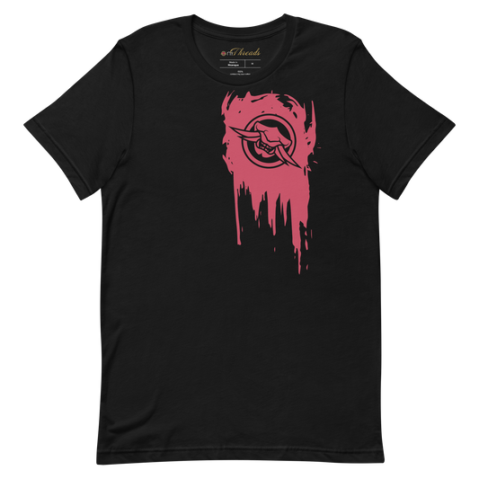 Orochi Red Spray Tag Unisex t-shirt - Oni Threads