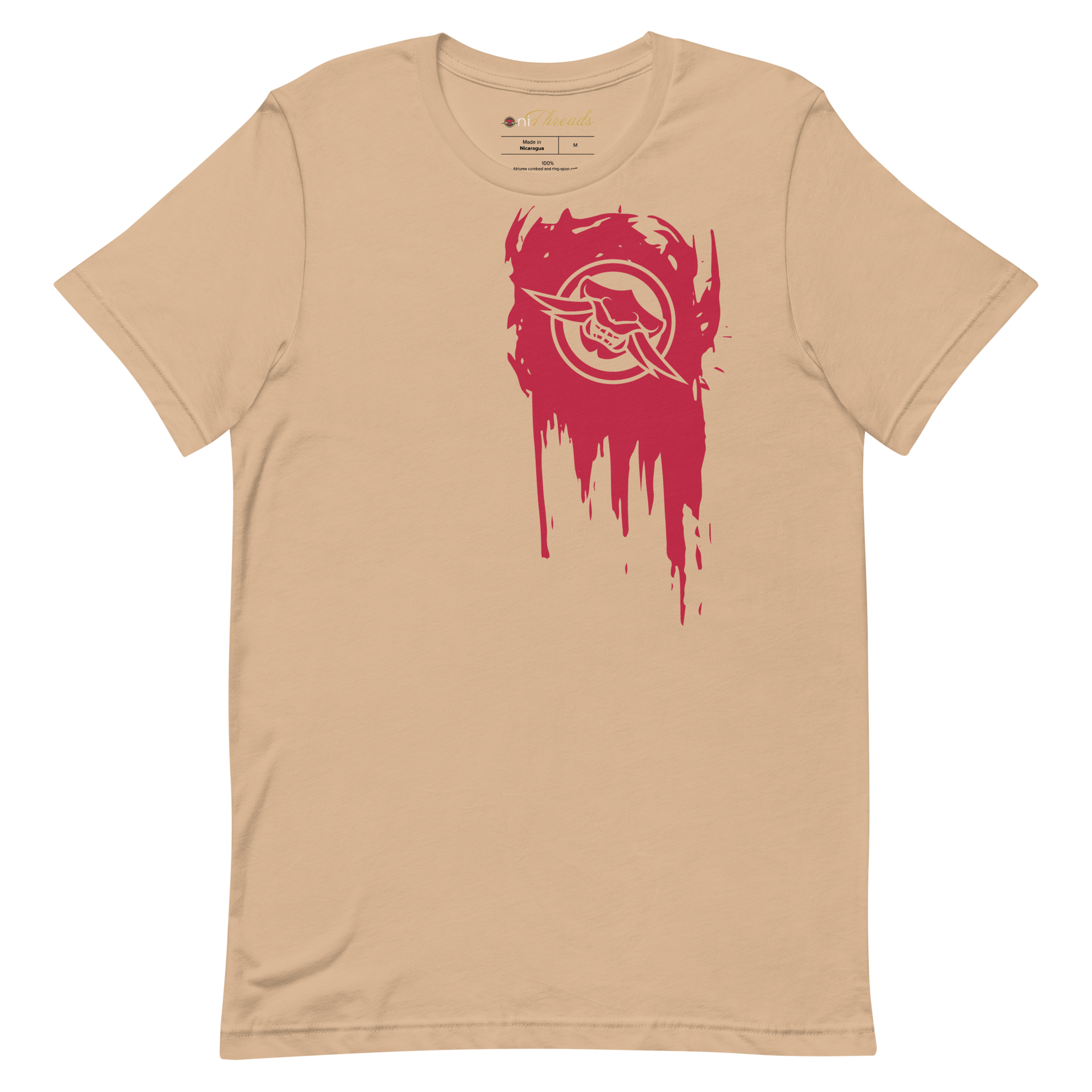 Orochi Red Spray Tag Unisex t-shirt - Oni Threads