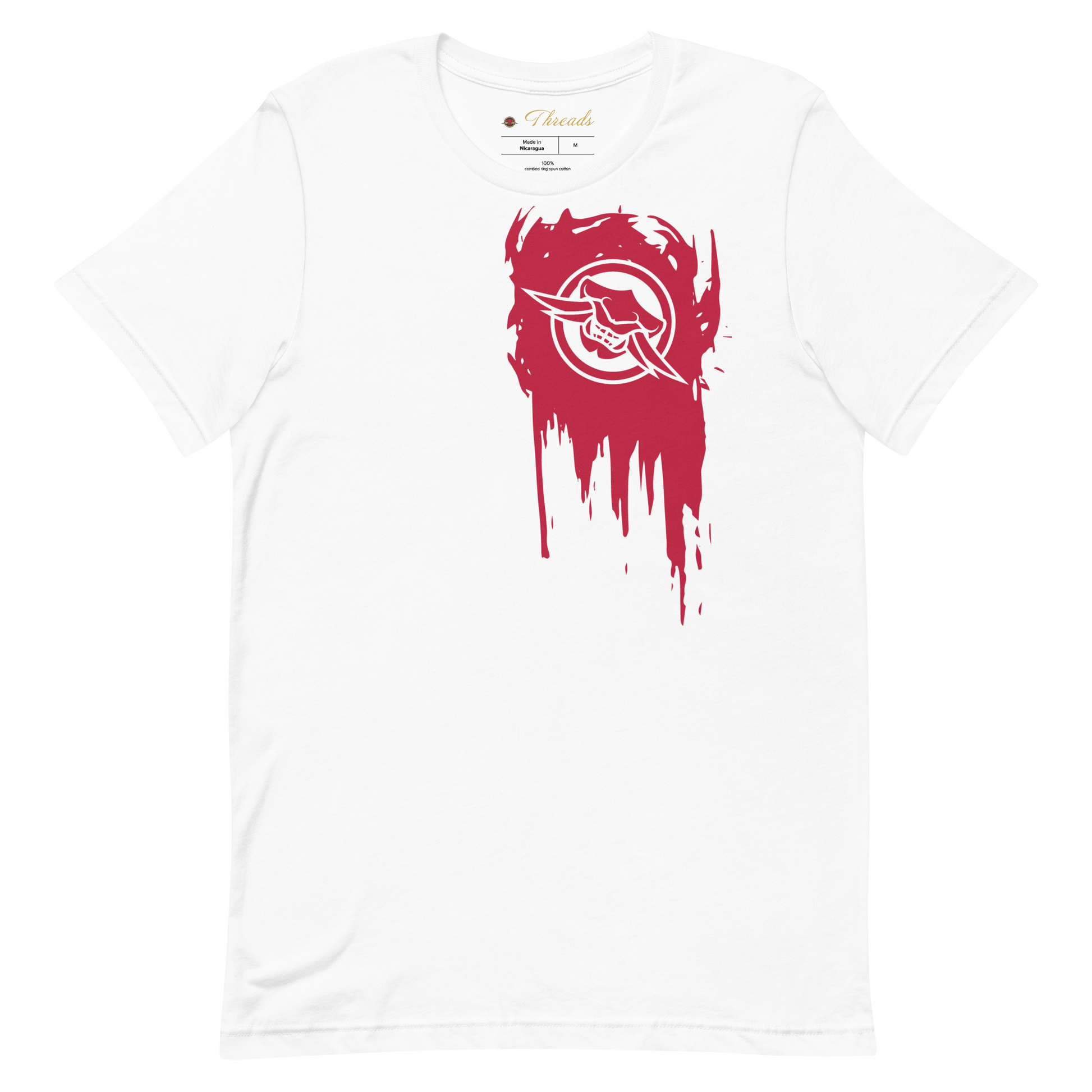 Orochi Red Spray Tag Unisex t-shirt - Oni Threads