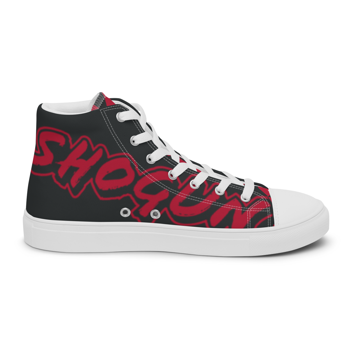 Shogun Women’s high top canvas shoes - Oni Threads