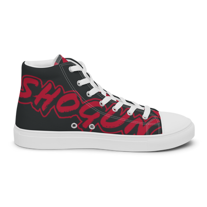 Shogun Women’s high top canvas shoes - Oni Threads