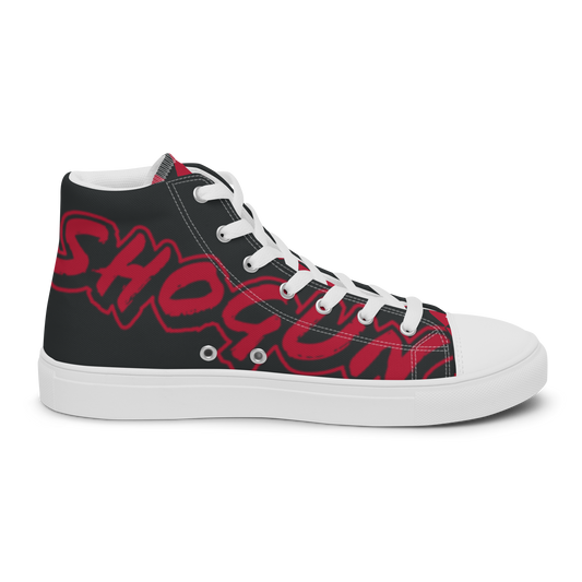 Shogun Women’s high top canvas shoes - Oni Threads