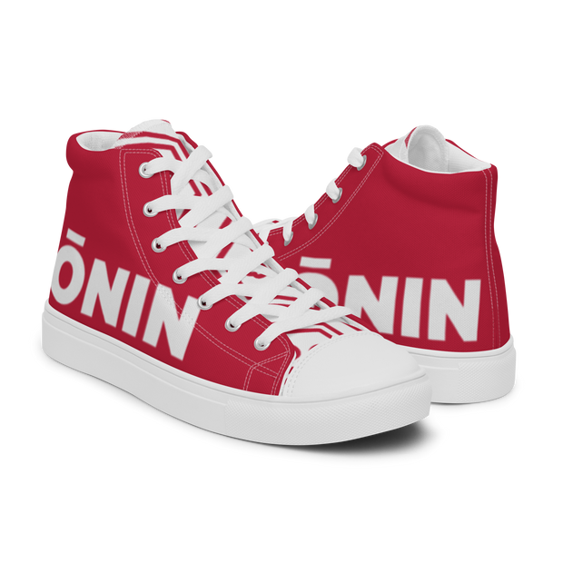 Ronin Women’s high top canvas shoes