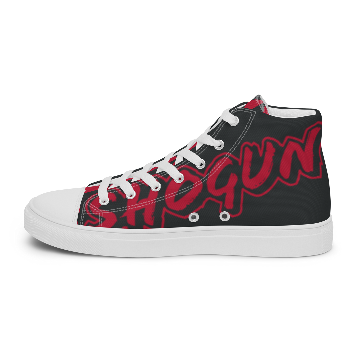 Shogun Women’s high top canvas shoes - Oni Threads