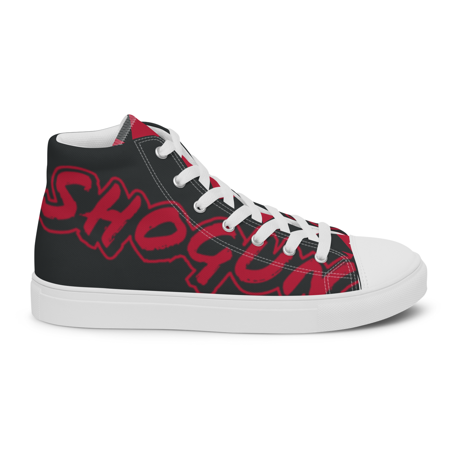 Shogun Women’s high top canvas shoes - Oni Threads